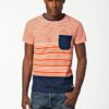 Mens-Standard-Fit-Short-Sleeve-Pocket-T-Shirt-PinkStripes