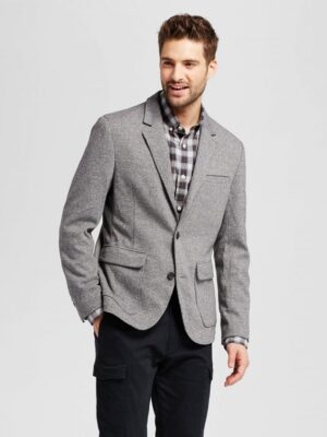 Mens-Standard-Fit-Deconstructed-Knit-Blazer-in-Ash-Grey